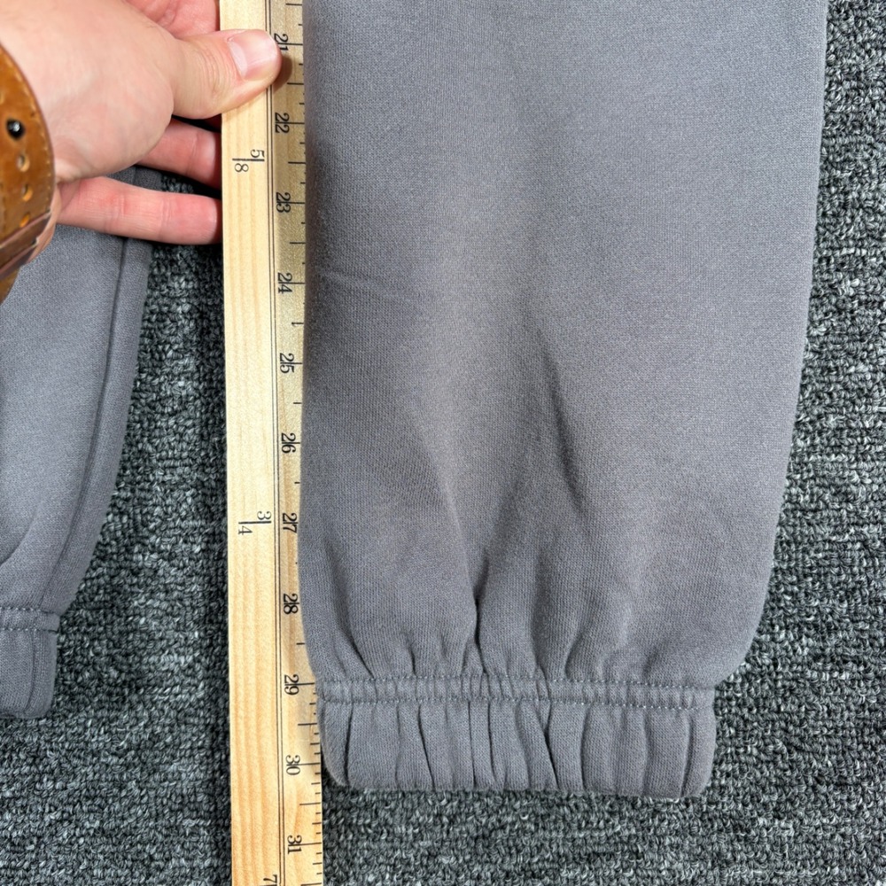 White Fox Sweatpants Womens Size S Grey Vol.3 Logo Joggers Pockets Fleece - Picture 5 of 10